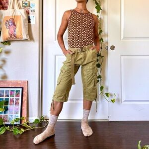 Y2K Green Cargo Khakis